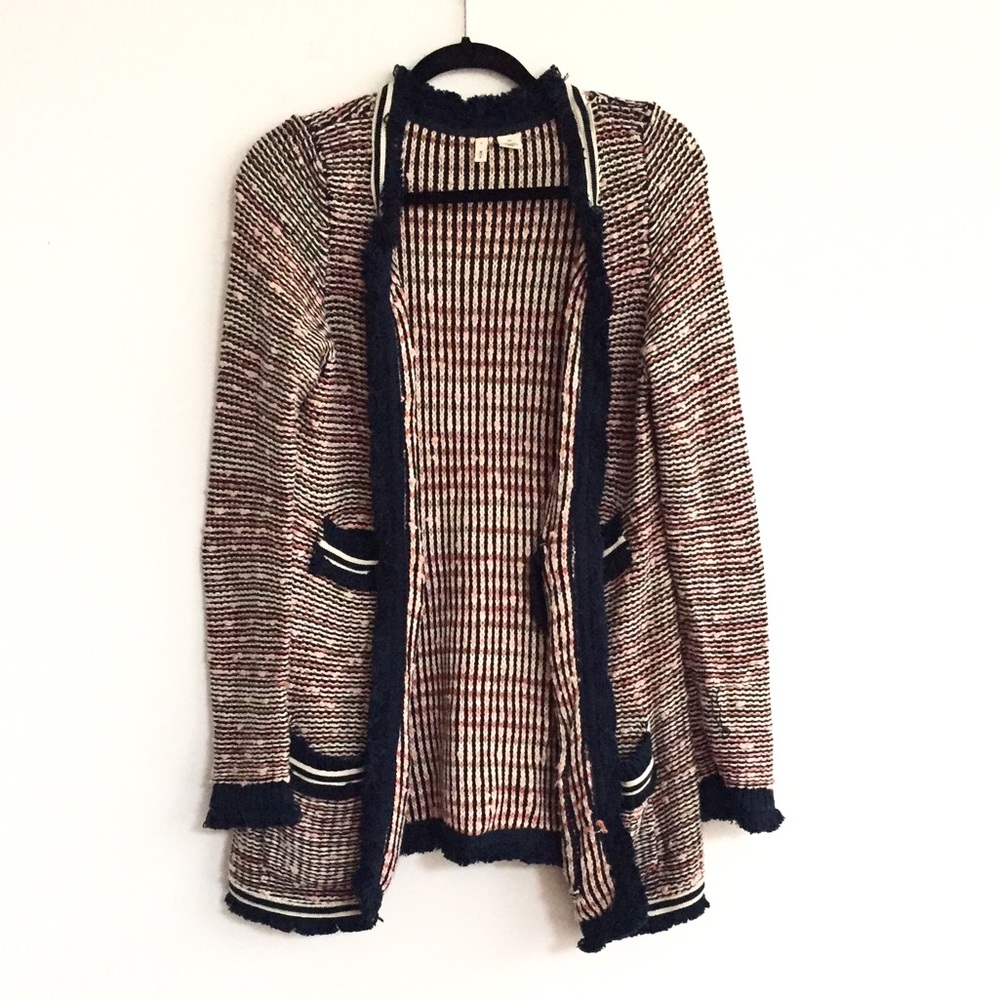 Anthropologie Moth Grafton Sweater Jacket M